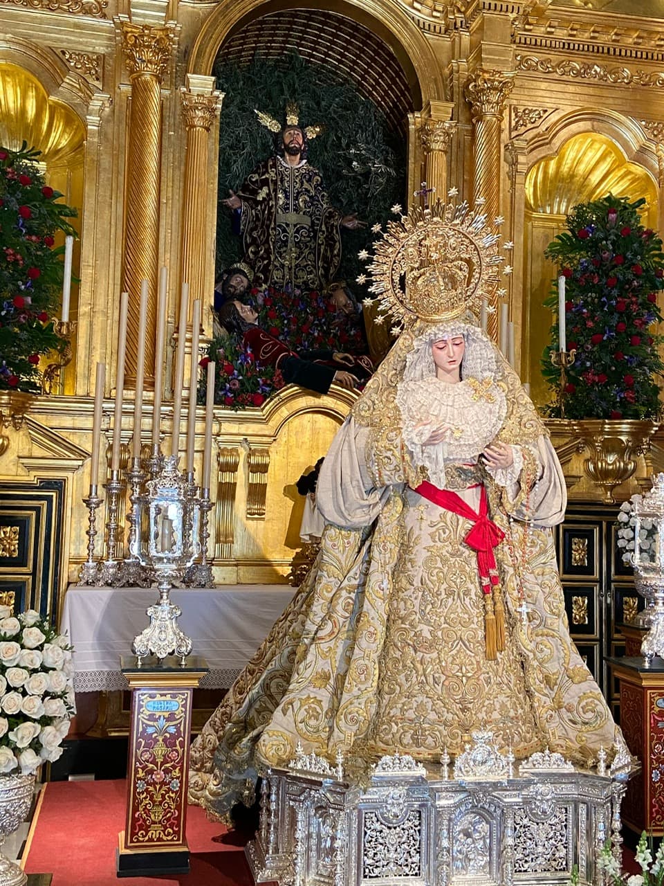 Altar de cuaresma de la Hermandad de Montesión